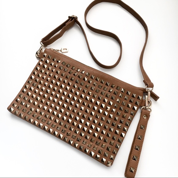 Liz Soto Handbags - Liz Soto Vegan Leather Studded Crossbody